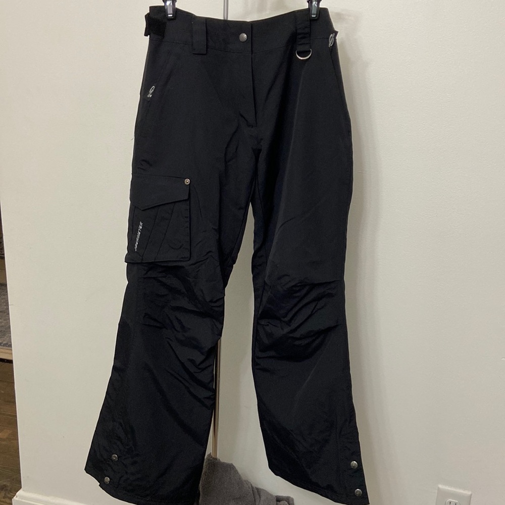 Ladies Obermeyer Ski Snow Pants Sz 4 Adjustable Waist